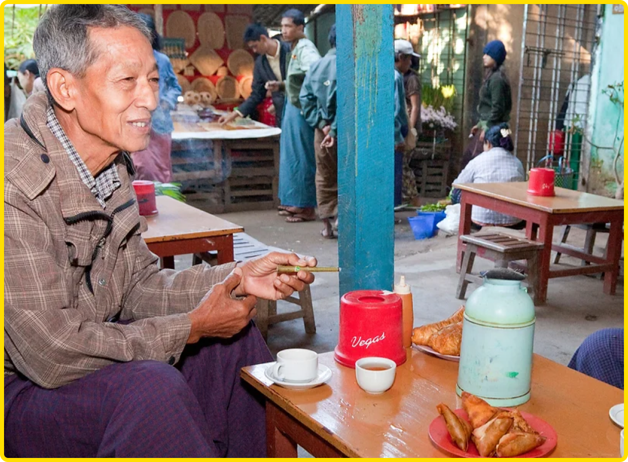 Tea shops - Myanmar's living heritage